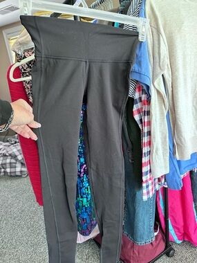 Athlete Black High-Rise Chaturanga Tights